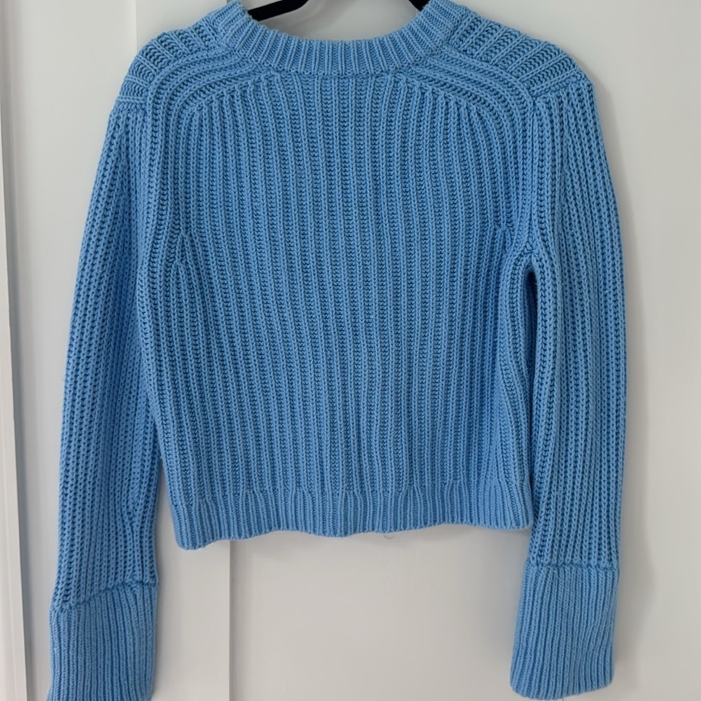 J Crew Heritage cotton fisherman crewneck sweater Size XS - Picture 6 of 11